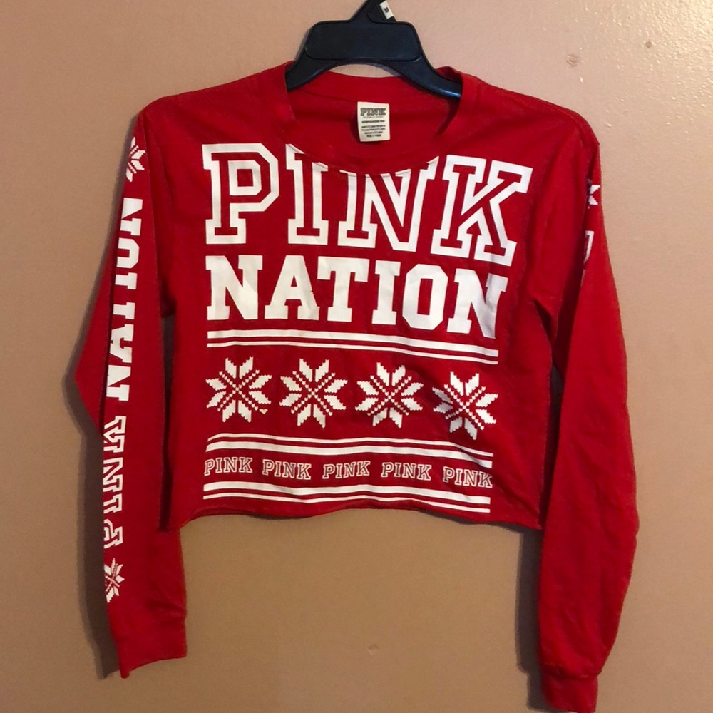 Pink 2 Piece Lounge Set (Christmas Theme)